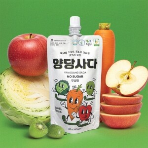 산들바람 양당사다 CCAD음료 과일채소100% 국내산 120mL 10개입